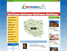Tablet Screenshot of biurokwater.pl